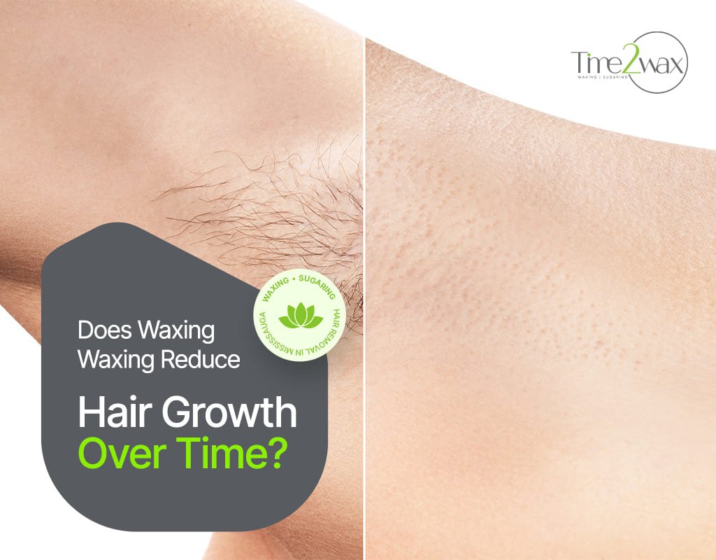 Waxing Reduce Hair Growth
